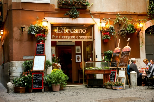 рестораны в Риме