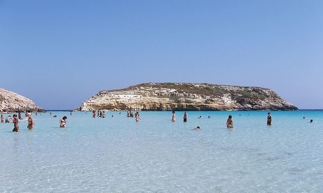 Пляжи острова Лампедуза