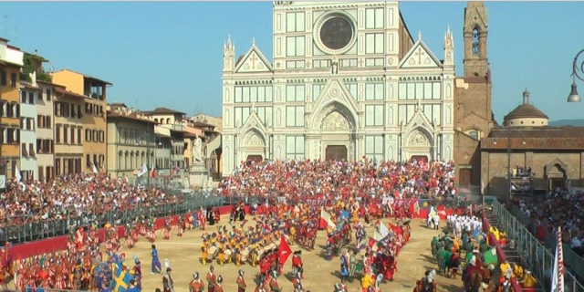 праздник феррагосто во Флоренции